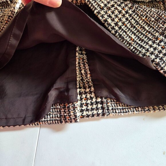 Brooks Brothers Wool-Blend Tweed Pencil Skirt Size 4 - Picture 7 of 13